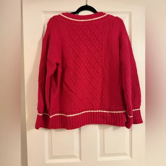 Maeve Tilly V-Neck Pullover Sweater - Picture 5 of 5